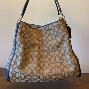 Coach Signature Canvas Handbag